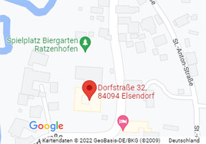 Anfahrt Schloß Ratzenhofen